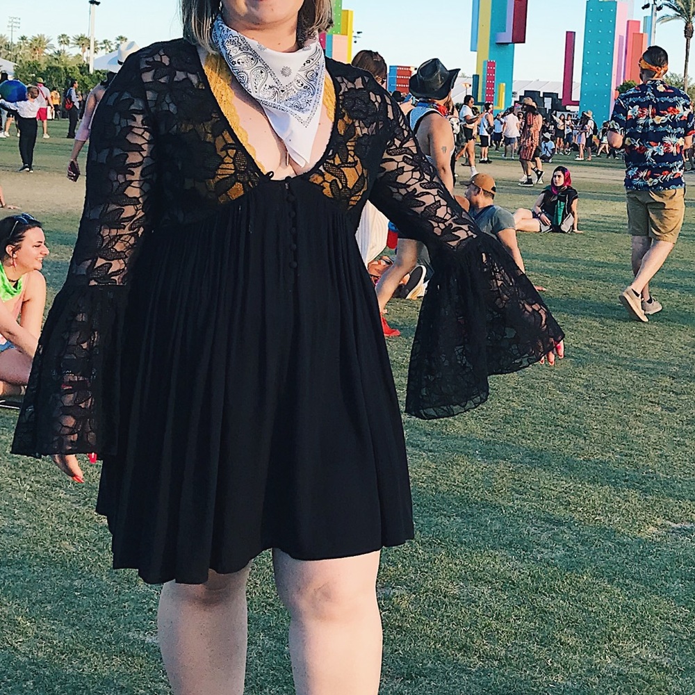 Black free people dress
